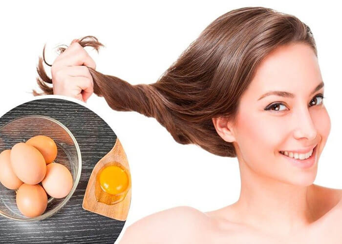 Ủ tóc tại nhà với trứng và sữa chua