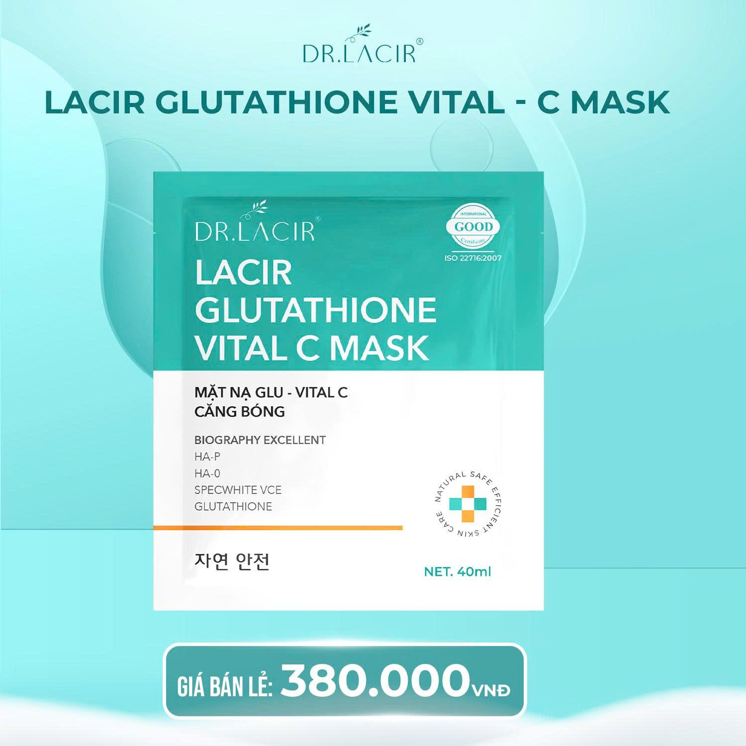 LACIR GLUTATHIONE VITAL - C MASK